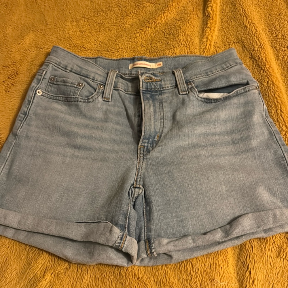 stretchy soft Jean shorts